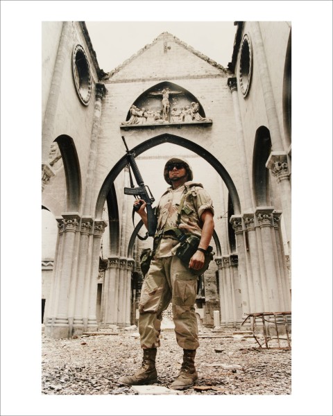Dan Eldon, An American Soldier Patrols, 1993