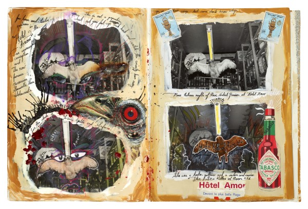 Dan Eldon, Hotel Amor, Created - 1991 | Printed - 2017