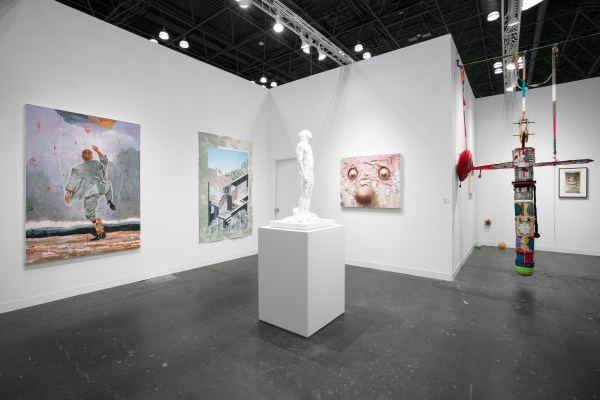 Installation View of Dastan's Booth in The Armory Show 2023.