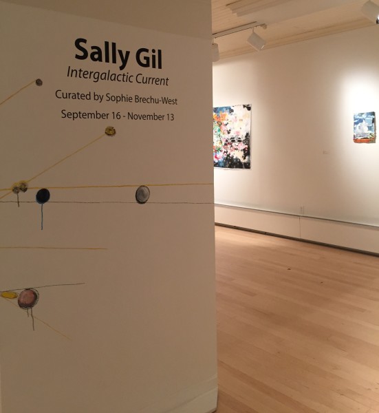 Installation view, Sally Gil: Intergalactic Current at Helen Day Art Center, Stowe, Vermont