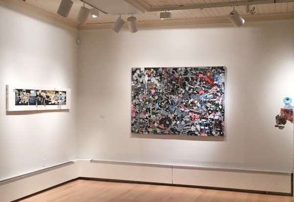 Installation view, Sally Gil: Intergalactic Current at Helen Day Art Center, Stowe, Vermont