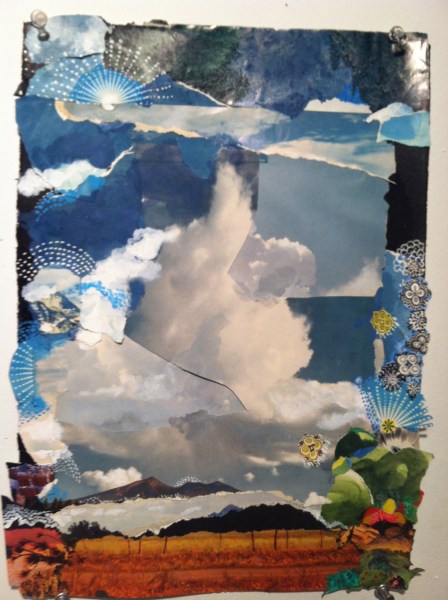 Sally Gil, Large Pointed Cloud, 2015