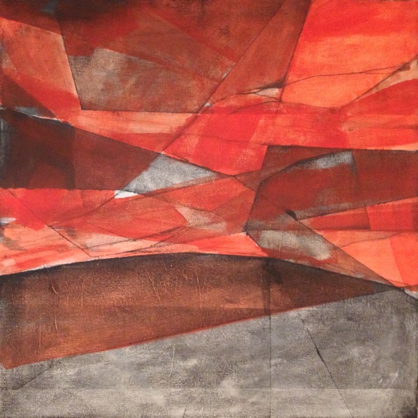 Jimmie James, orange sky, 2013