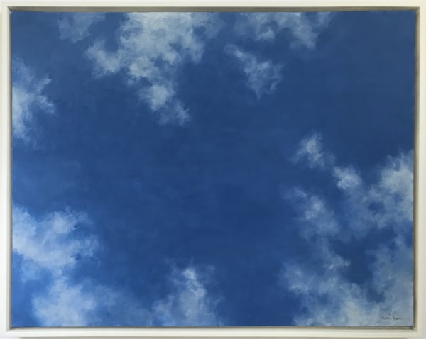Berta Burr 5/26 2019 oil on canvas 23.25 x 29.25 in. framed