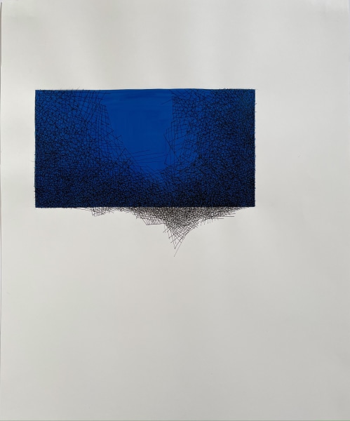 Matilde Alessandra Untitled #57 2017 ink and gouache on Bristol board 24 x 18 in.
