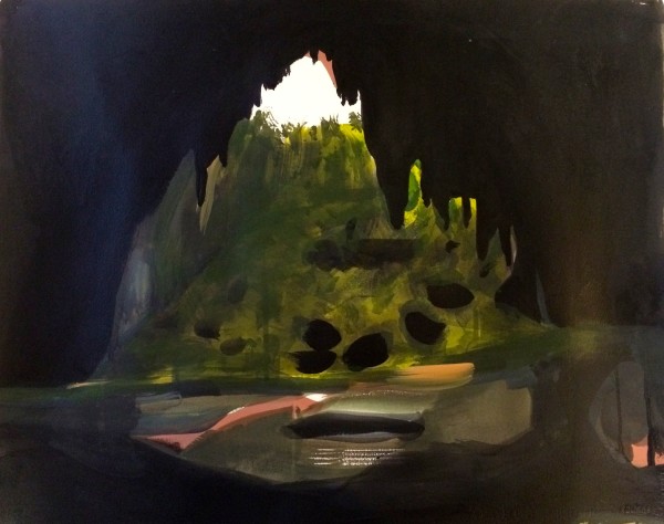Melora Griffis, imaginary cave, 2015