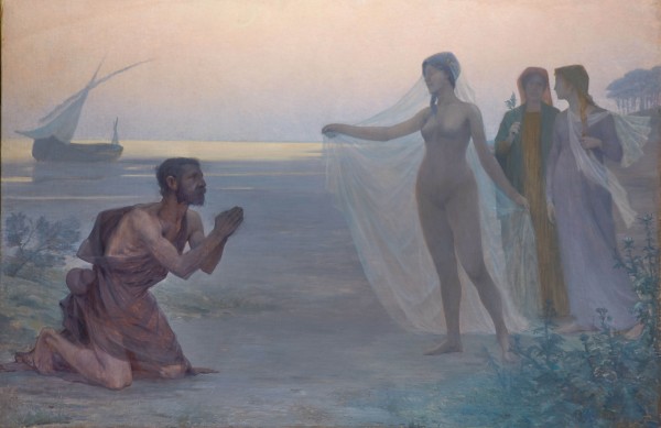 Victor Brugairolles, Le Berger et la Mer (The Shepherd and the Sea), 1895