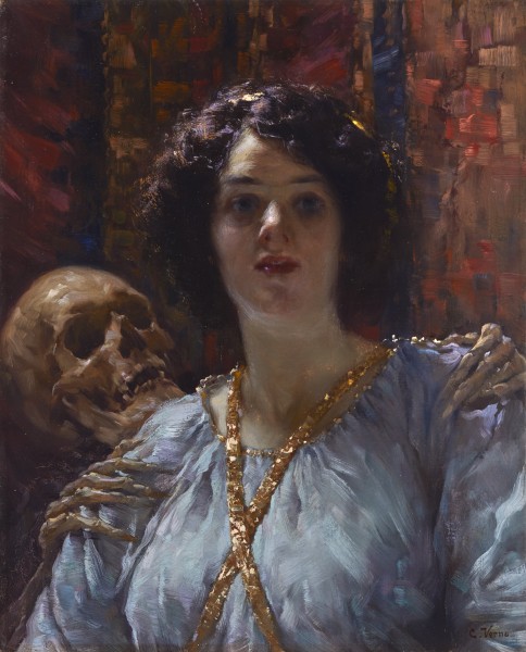 Camillo Verno, Death and the Maiden, circa 1900