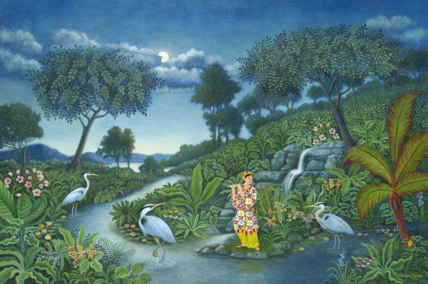 Diana Cook, Melody for the Blue Herons, 2023