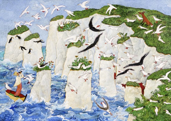 Anna Pugh, Old Harry and Other Rocks, 2017