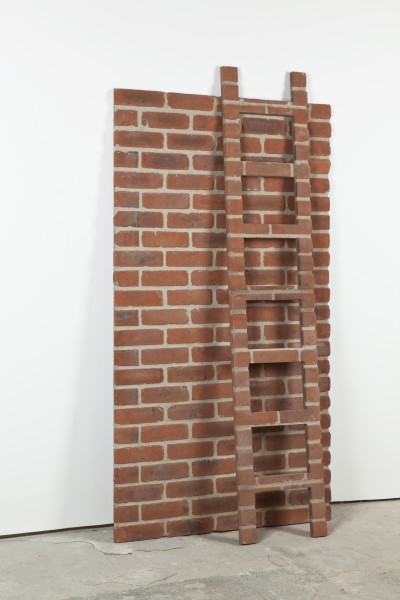 Alex Chinneck, Brick Study E (brick ladder), 2012