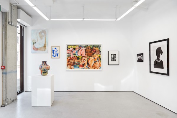 From left: Chelsea Culprit (painting); Rafaela de Ascanio (sculpture); Lisa Brice (work on paper); Cristina BanBan (work on paper); Hannah Wilke (photograph); Sophie Thun (photograph); Zanele Muholi (photograph)