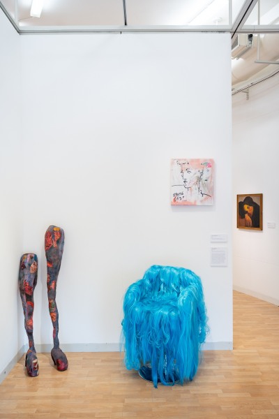 Left to right: Athena Papadopoulos, Lindsey Mendick, France-Lise McGurn and Maggi Hambling.