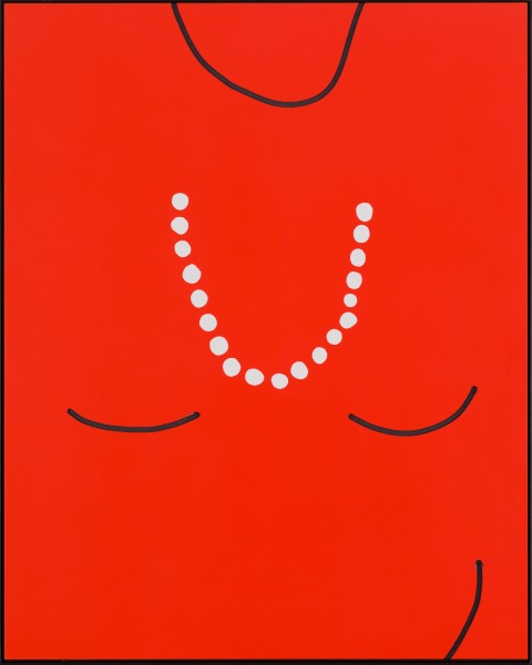 Cornelia Baltes, Untitled (lady red), 2015
