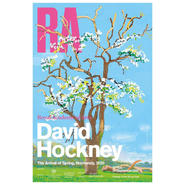 David Hockney, Arrival of Spring No.147 , 2020