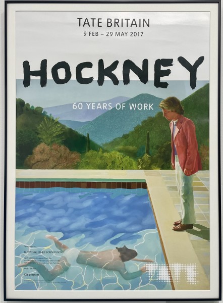 David Hockney, Hockney 60 Years of Work Tate Retrospective, 2017