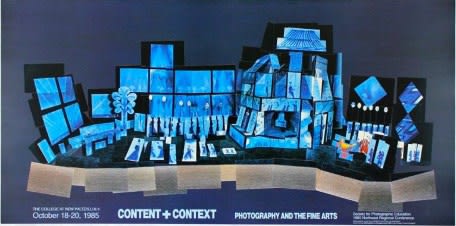 David Hockney, David Hockney Original Poster 'Content + Context', 1985