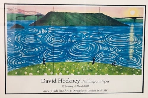 David Hockney, David Hockney Original Poster 'The Maelstrom Bodo', 2002