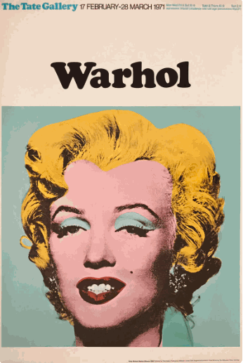 Andy Warhol, Marilyn, The Tate Gallery Poster, 1971