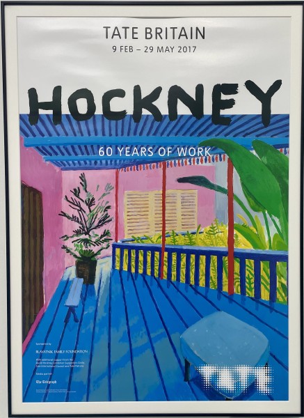David Hockney, Hockney 60 Years of Work, 2017