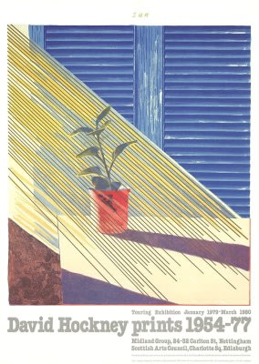 David Hockney, David Hockney 'Sun' Poster, 1981