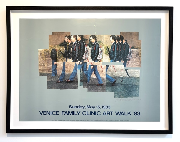 David Hockney, Hand-Signed Venice Family Clinic Art Walk Poster, 1983