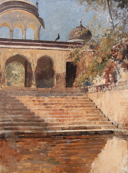 37. Edwin Lord Weeks (1849 - 1903), Steps in Sunlight