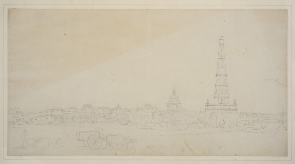 4. Thomas Daniell, R.A. (1749 – 1840) and William Daniell, R.A. (1769 – 1837), Part of Black Town, c. 1793