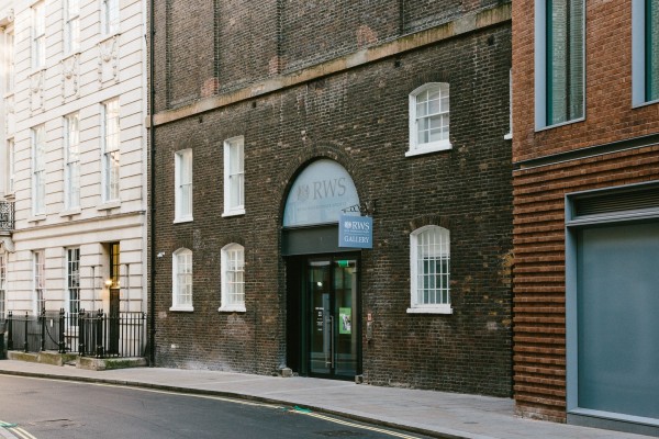 Grade-II Listed frontage and entrance to the RWS Gallery
