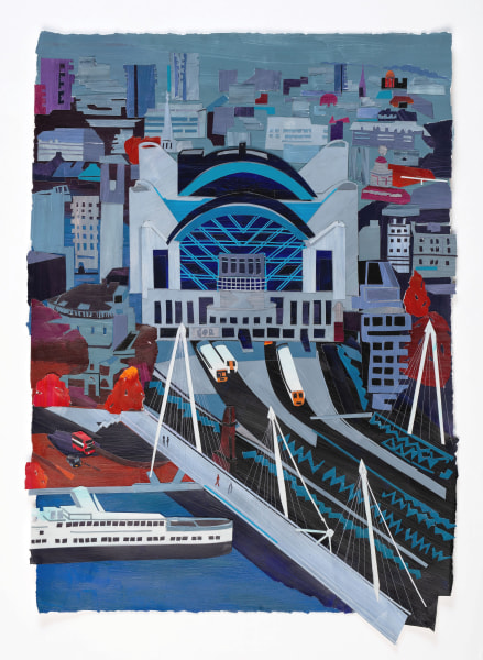 Raina Goran, Charing Cross Station