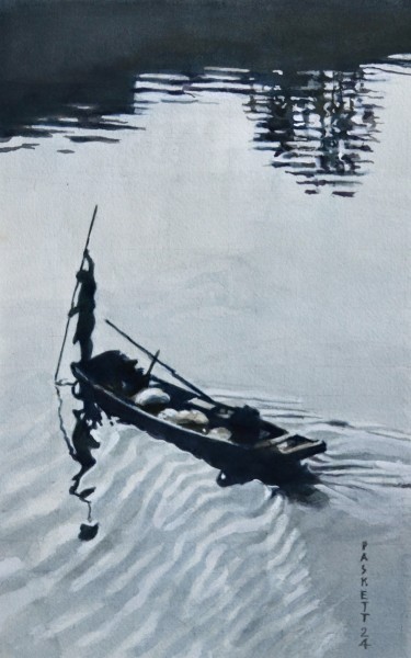 David Paskett, Solitary Chinese Fisherman