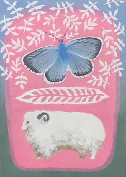 Gertie Young, Little Ram with Chalkhill Blue