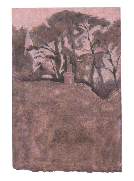 Greg Becker Kingston Lane watercolour & ink Framed Artwork: 28.5 x 19cm Frame: 45 x 35cm