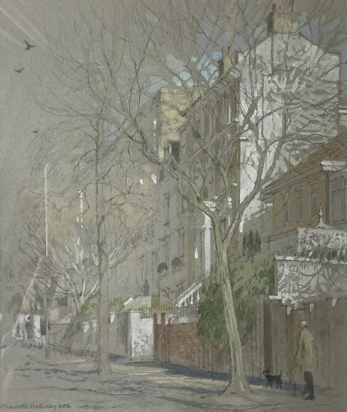 Charlotte Halliday, Loudoun Road, January Sunshine
