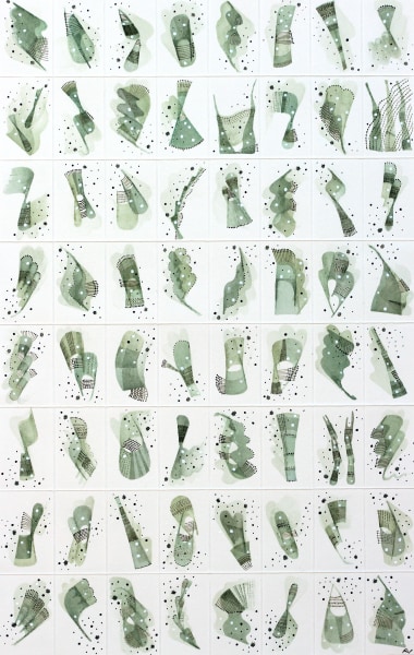 Rika Newcombe, Green Facade no.4