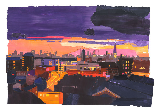 Raina Goran, Rooftop View Over London