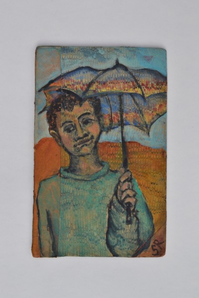 Sula Rubens, Child with Umbrella