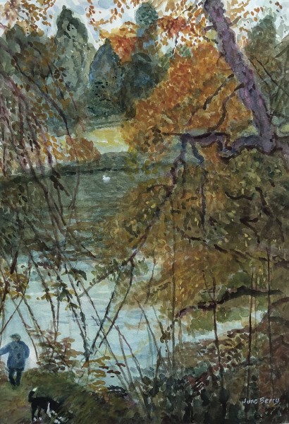 June Berry, Autumn by the Lake
