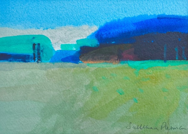 Salliann Putman, Blue Landscape