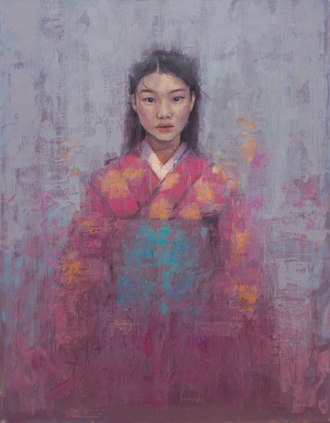 Jamel Akib, The Yellow & Crimson Kimono, 2022
