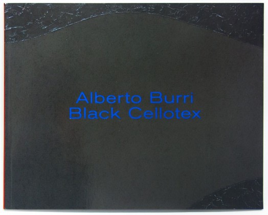 Alberto Burri Black Cellotex