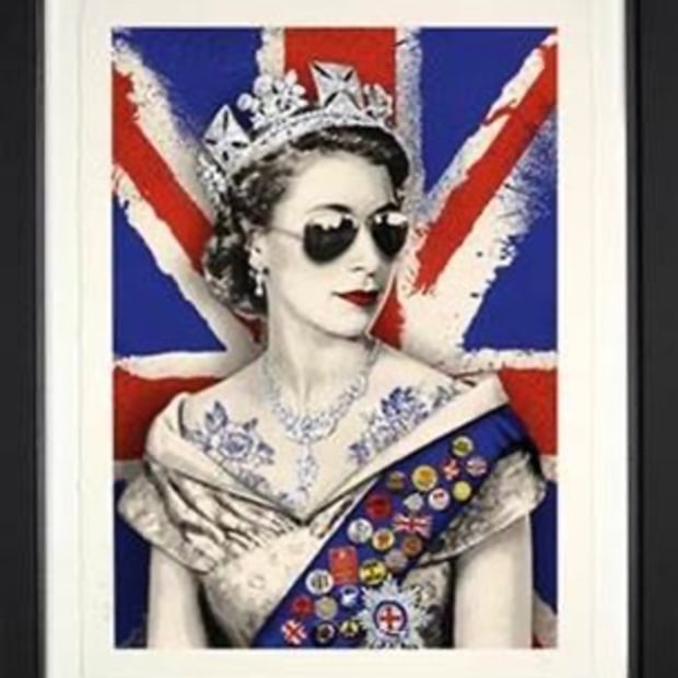 Mr Brainwash - Queen Of Hearts - Timed release TUESDAY 3RD MAY TO 12 MIDNIGHT ON TUESDAY 10TH MAY, 2022