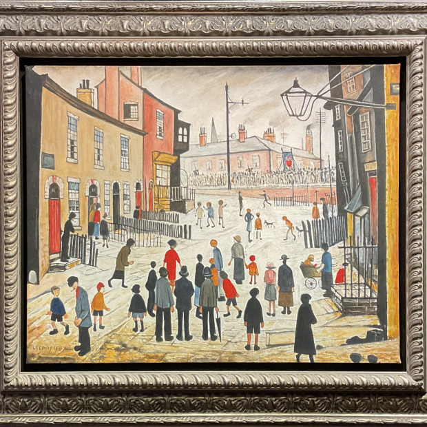 Peter Osborne - LS Lowry - A Procession 1938, 2022