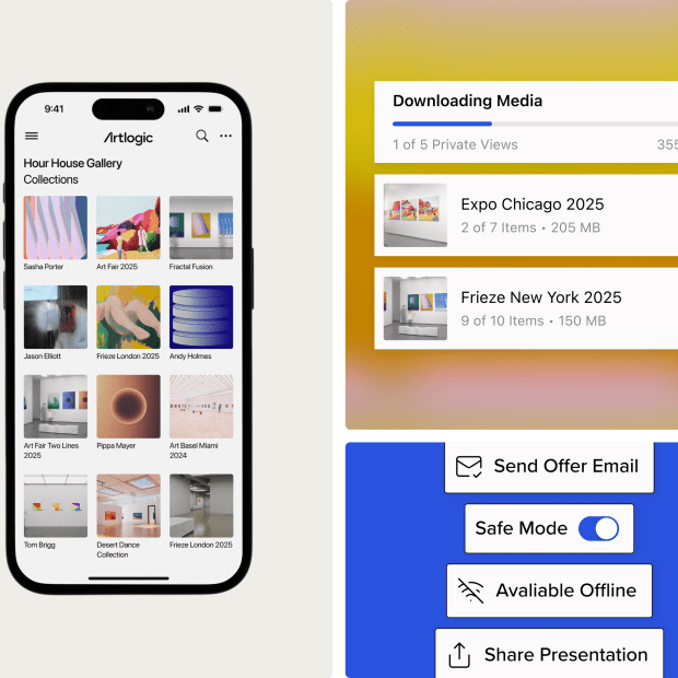 Artlogic sales app for galleries