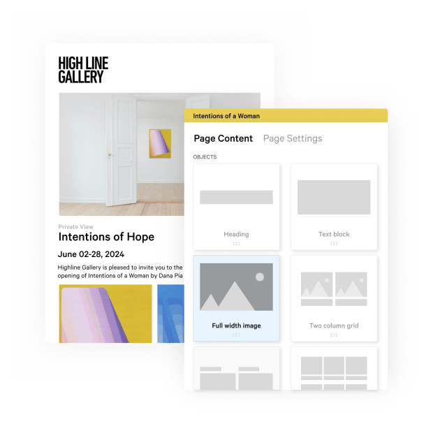 Create stunning newsletters