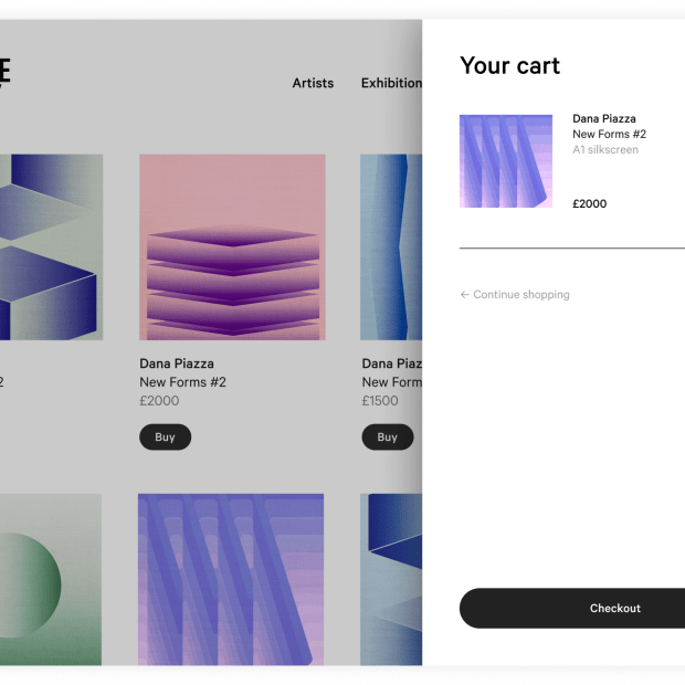 Online Store UI