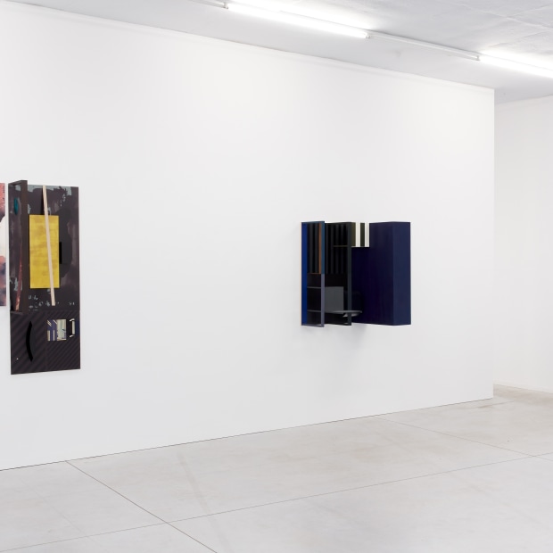 Nahum Tevet Chairs And Stripes 2022 Installation View 10 Kristof De Clercq Gallery We Document Art