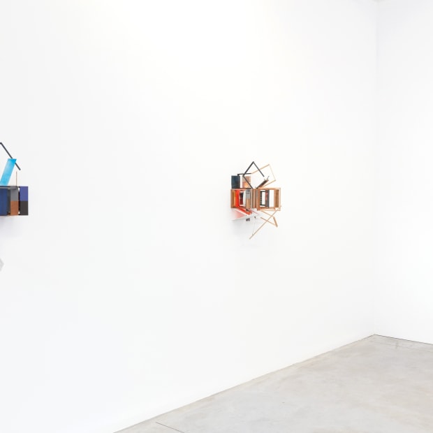 Nahum Tevet Chairs And Stripes 2022 Installation View 12 Kristof De Clercq Gallery We Document Art
