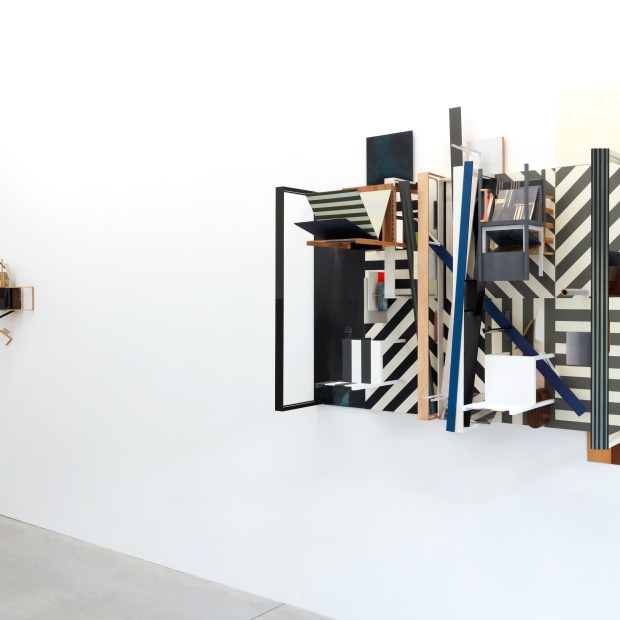 Nahum Tevet Chairs And Stripes 2022 Installation View 14 Kristof De Clercq Gallery We Document Art
