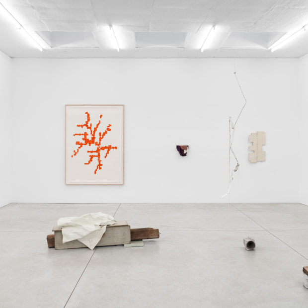 Thomas Mu Ller Brigitte Stahl Two Way 2025 Installation View 01 Kristof De Clercq Gallery Shivadas De Schrijver